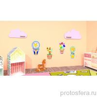 В интерьере